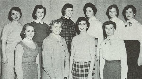 1954 Girls league council 